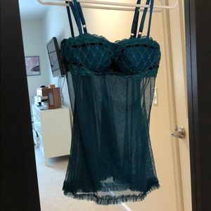 Fredericks of Hollywood teddy Lingerie size large